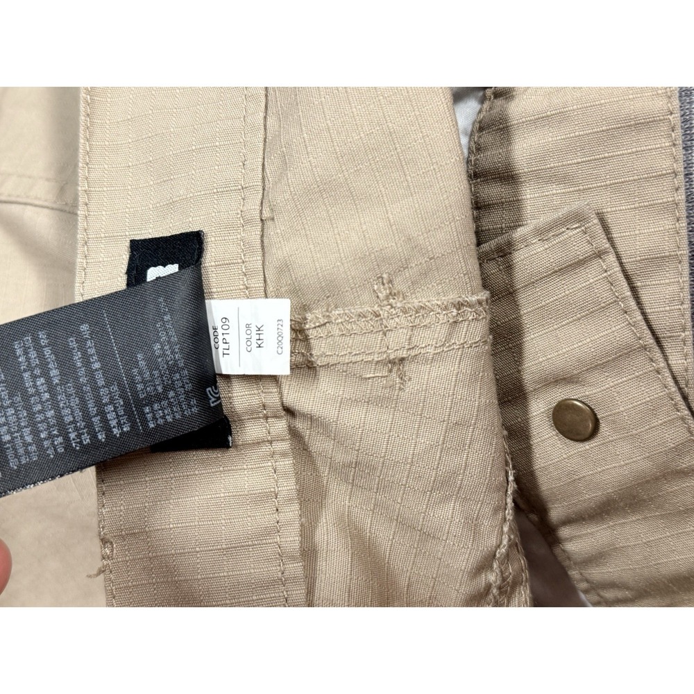 CQR Tactical Cargo Pants Men's 30x34 Khaki Ripstop Utility Hiking Workwear - Picture 4 of 7